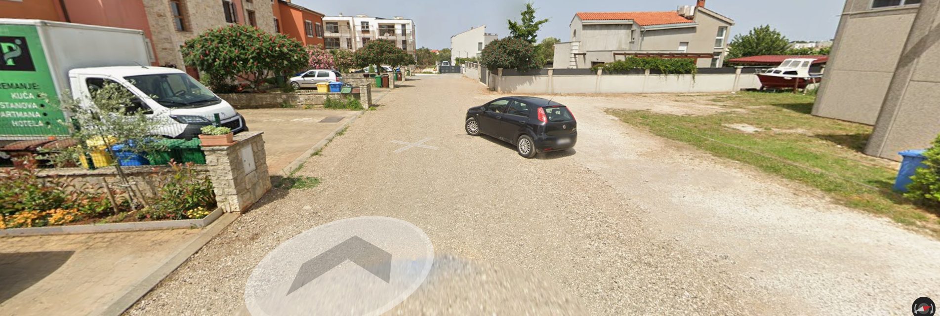 Parkiranje na šljunku